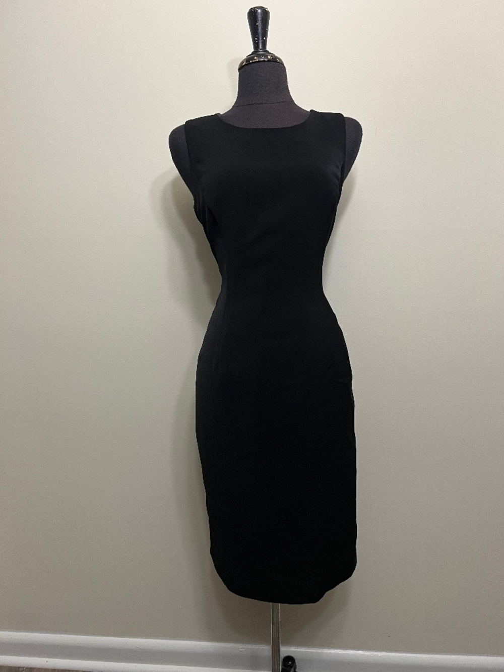 Koret Black Business Casual Midi Dress